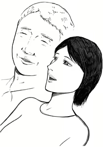 Page 8 of Ai suru Otto to Sanpo suru Hitozuma e Mukerareru Yokoshima na Shisen - preview thumbnail