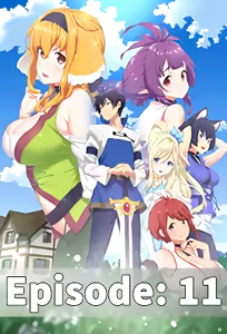 Isekai Meikyuu de Harem wo 11 — hentai manga cover on Fhentai
