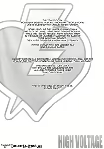 Page 3 of HIGH VOLTAGE - preview thumbnail