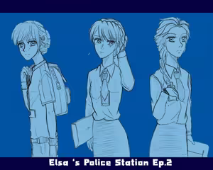Page 17 of Elsa 's Police Station (Frozen) (Ongoing) Thai ver. - preview thumbnail