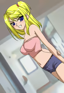 Bitch de Kinpatsu na Yariman Imouto, Aniki to Sefure 2 — hentai manga cover on Fhentai