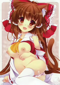 Page 3 of Neko na Reimu Hatsujou Chuu - preview thumbnail