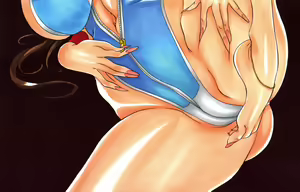 Page 9 of BLACK IMPACT - Azuki Kurenai Gengashuu & Fan Book - preview thumbnail