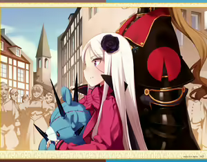 Page 117 of Eiyuu＊Senki GOLD Visual Fanbook - preview thumbnail