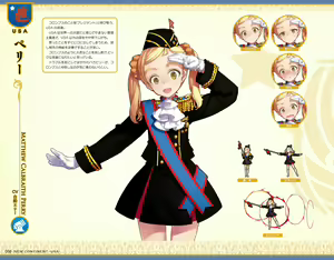 Page 56 of Eiyuu＊Senki GOLD Visual Fanbook - preview thumbnail