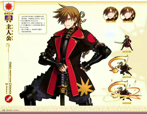 Page 8 of Eiyuu＊Senki GOLD Visual Fanbook - preview thumbnail