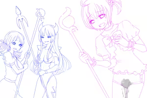 Page 63 of Haiboku no Mahou Shoujo! - preview thumbnail