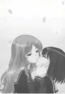Page 3 of Sakurairo no Shita de Kuchizuke o | A kiss under cherry blossom color - preview thumbnail