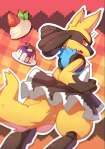 Lucario's breakfast - hentai manga cover image