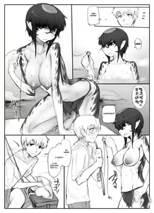 Page 3 of Danna no Fuzai de Karada o Moteamashiteru Hitozuma Kappa wa Kyuuri Wataseba Kantan ni Yareru | La esposa Kappa cambia su cuerpo por pepinos mientras su esposo no esta - preview thumbnail