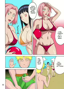 Page 3 of Tsunade no Insuiyoku | Tsunade's Obscene Beach - preview thumbnail