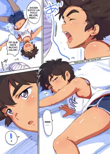 Page 3 of Zansho Omimai Manga "Shota VS Senpuuki" - preview thumbnail