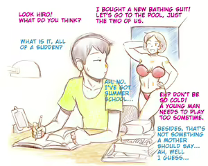 Page 3 of Mama Shot-ime - Manatsu no Pool Hen | Midsummer at the Pool - preview thumbnail