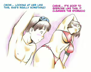 Page 6 of Mama Shot-ime - Manatsu no Pool Hen | Midsummer at the Pool - preview thumbnail