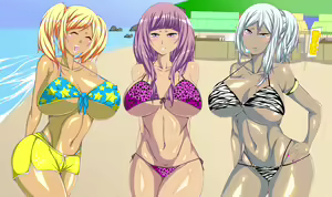 Page 272 of Kasshoku Gal The Beach!! - preview thumbnail