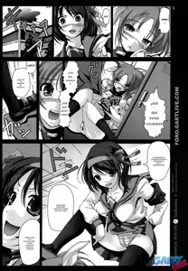 Page 4 of Haruhi Suzumiya no Taiketsu 1 Mahou Shoujo Daka Machi Nanoha Hen - preview thumbnail