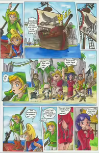 Page 10 of Zelda The wink waker (passage) ENGLISH - preview thumbnail