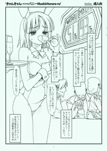 Kyankyan Iwasareru Bunny Mushiritorare-ru — hentai manga cover on Fhentai