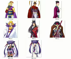 Page 2 of Taisen Gakuen Touhakude + Character Set - preview thumbnail