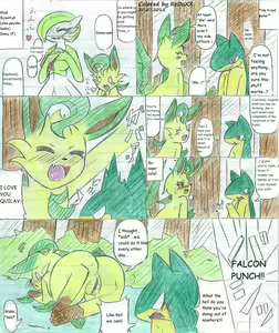 Page 41 of Leafeon X Quilava - preview thumbnail