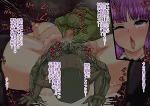 Page 202 of Mamono-tachi ni Gyakushuu Sareta Patchouli ga Okasare Ikasare Tetteiteki ni Haramasaremakucchau! - preview thumbnail