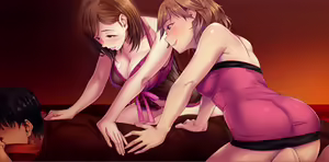 Page 66 of Relaxation Yuka Sou ~Hitozuma Therapist-tachi no Zeitaku W Course~ - preview thumbnail