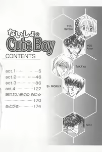 Page 6 of Naisho no Cute Boy - preview thumbnail