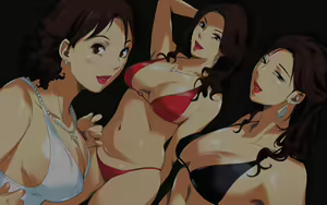 Page 4 of Hiwaimousou ~Beach de Bitch na Mama-sans+~ - preview thumbnail