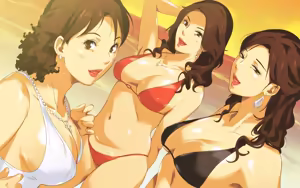 Page 5 of Hiwaimousou ~Beach de Bitch na Mama-sans+~ - preview thumbnail