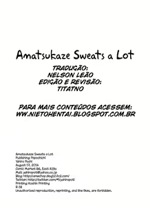 Page 20 of Amatsukaze-chan Asekkaki | Amatsukaze Sweats a Lot - preview thumbnail