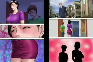 Page 168 of Shucchou Suru Otou-san Choukyou Sareru Okaa-san - preview thumbnail