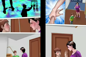 Page 176 of Shucchou Suru Otou-san Choukyou Sareru Okaa-san - preview thumbnail