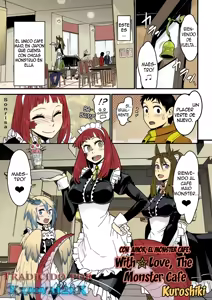 Mon Cafe Yori Ai o Komete | With Love, the Monster Cafe (decensored) — hentai manga cover on Fhentai