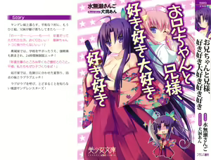 Onii-chan to Nii-sama, Suki Suki Daisuki Suki Suki - hentai manga cover image