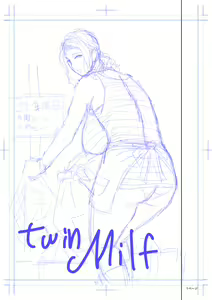 Page 181 of twin Milf Color Page Hokan Pack - preview thumbnail
