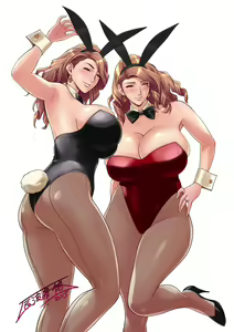 Page 20 of twin Milf Color Page Hokan Pack - preview thumbnail