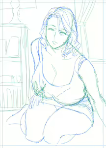 Page 241 of twin Milf Color Page Hokan Pack - preview thumbnail