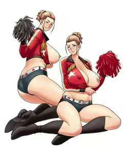 Page 28 of twin Milf Color Page Hokan Pack - preview thumbnail