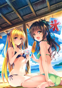 Page 13 of To Love-Ru -Trouble- Darkness Artbook Harem Gold - preview thumbnail