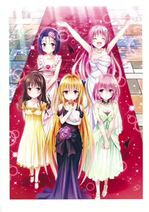Page 68 of To Love-Ru -Trouble- Darkness Artbook Harem Gold - preview thumbnail