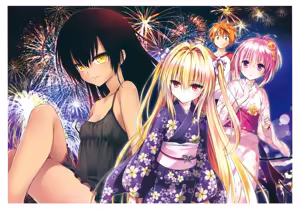 Page 73 of To Love-Ru -Trouble- Darkness Artbook Harem Gold - preview thumbnail