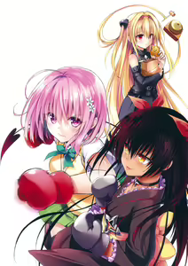 Page 74 of To Love-Ru -Trouble- Darkness Artbook Harem Gold - preview thumbnail