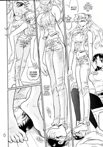 Page 5 of Otoko no Tatakai 13 - Picked Up and Held by Asuka! - preview thumbnail